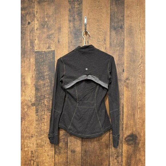 Lululemon Define Jacket *Pique Deep Camo Pique / Heathered Wren Size 4 - Picture 3 of 5